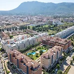 Hogar Brisa De Marinas Acogedor Con Amplia Terraza Y Acceso Directo A Piscinas-comfortable With Spacious Terrace And Direct Pool Access شقة *
