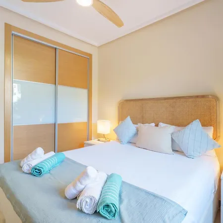 Apartamento Hogar Brisa De Marinas Acogedor Con Amplia Terraza Y Acceso Directo A Piscinas-comfortable With Spacious Terrace&direct Pool Access *