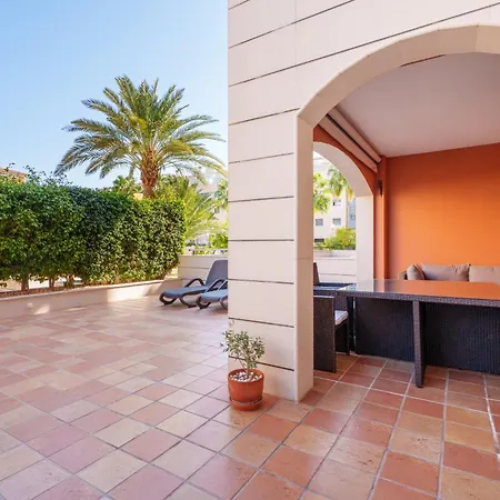 Hogar Brisa De Marinas Acogedor Con Amplia Terraza Y Acceso Directo A Piscinas-comfortable With Spacious Terrace&direct Pool Access