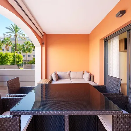 Hogar Brisa De Marinas Acogedor Con Amplia Terraza Y Acceso Directo A Piscinas-comfortable With Spacious Terrace&direct Pool Access *