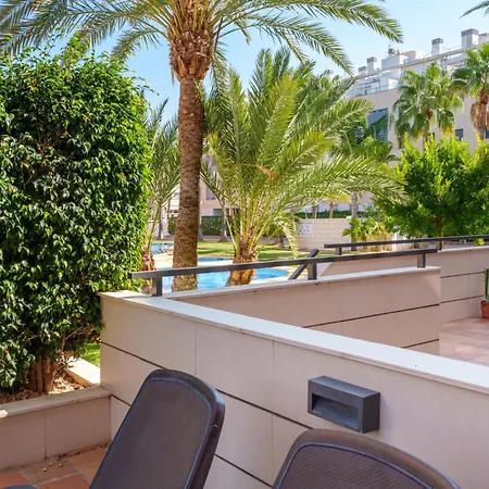 Apartamento Hogar Brisa De Marinas Acogedor Con Amplia Terraza Y Acceso Directo A Piscinas-comfortable With Spacious Terrace&direct Pool Access *