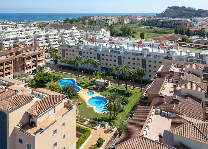 아파트 Hogar Brisa De Marinas Acogedor Con Amplia Terraza Y Acceso Directo A Piscinas-comfortable With Spacious Terrace And Direct Pool Access *